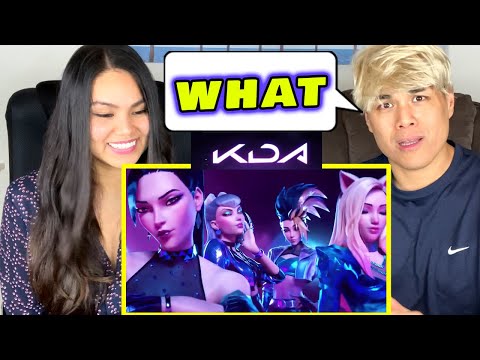 [ASIAN COUPLE REACTS] 1ST TIME to K/DA - MORE ft. Madison Beer