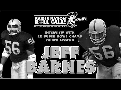 INTERVIEW WITH 2X SUPER BOWL CHAMPION, RAIDERS LEGEND JEFF BARNES RAIDER NATION ROLL CALL E-43