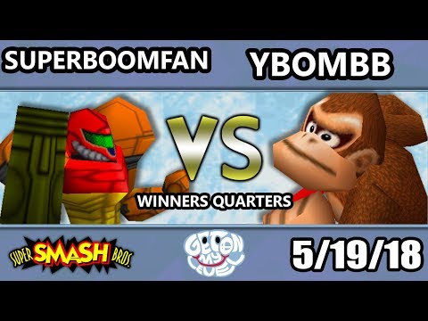 GOML 2018 - PG | SuPeRbOoMfAn (Samus) Vs. YBOMBB (Luigi) Low Tier Winners Quarters