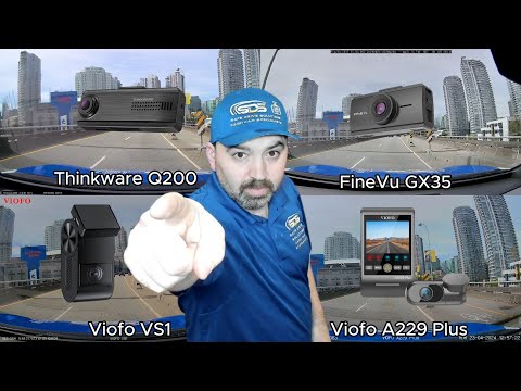 مقارنة بين Viofo A229 Plus و Viofo VS1 و Thinkware Q200 و FineVu GX35