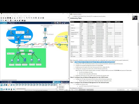 CCNA Security 2.0 - Packet Tracer Skills Assesement 1