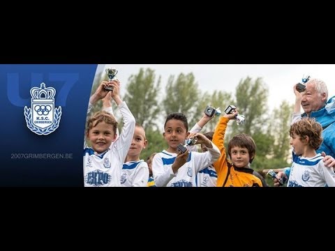 The champions KSC Grimergen U7 1/05/2014 Tornooi