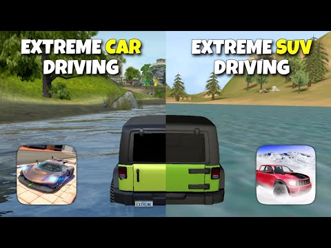 Extreme Car Driving Simulator vs Extreme SUV Driving Simulator | Which is Best?