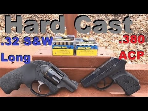 🚀Pocket .380 and .32 S&W Long Hard Cast - Can they SAVE Your ACE Against a BIG Animal?!