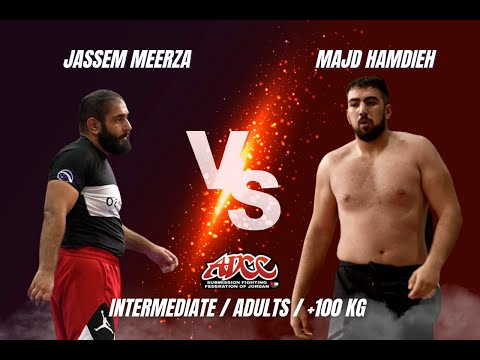 INTERMEDIATE / ADULTS / +100 KG FINAL MAJD HAMDIEH (JOR) VS JASSEM MEERZA (KWT)