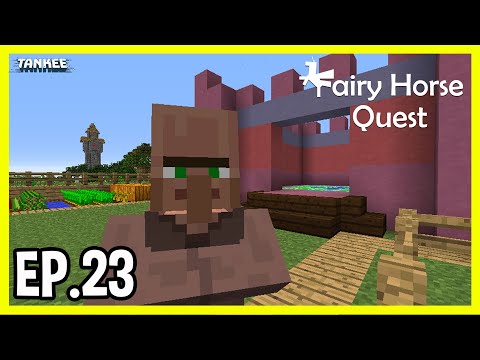 THE BOUNCE HOUSE! | Tankee's Minecraft Fairy Horse Quest - Episode 23