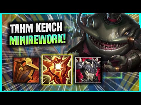 KOREAN CHALLENGER PLAY TAHM KENCH WITH NEW BUFFS! - Challenger Plays Tahm Kench Support vs Yuumi! |