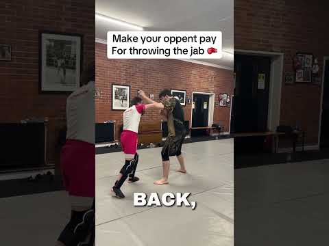 Make your oppent pay for lazy jabs by using these two different counters.#ufc #mma