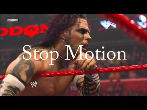 Jeff Hardy vs. Edge vs. Triple H - WWE Championship Match: Armageddon, December 14, 2008 Stop Motion