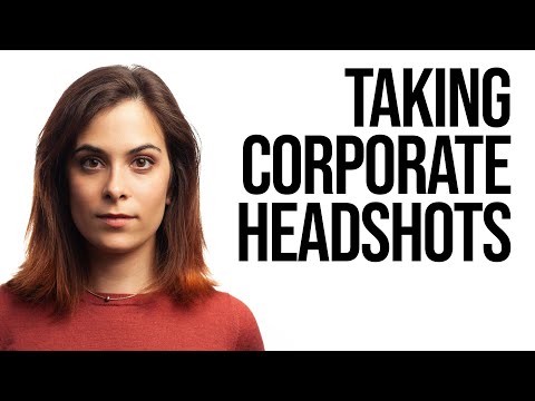 How to Shoot Corporate Headshot Photography