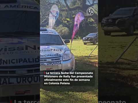 La tercera fecha del Campeonato Misionero de Rally fue presentada ofic...