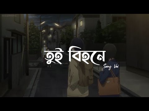 Tui bihone | Samz  Vai | তুই বিহনে | Lofi & lyrics | Slowed & Reverb | Bangla Lyrics Video