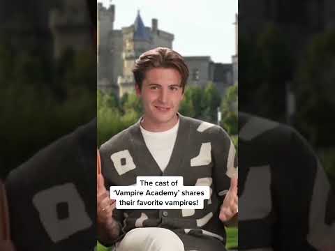 The Cast Of 'Vampire Academy' Shares Their Favorite Vampires! #Shorts