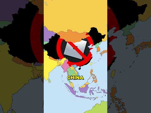 These 6 Countries Banned ROBLOX! #geography #maps #ban