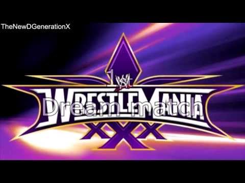 Wrestlemania 30 Dream Match Card ᴴᴰ