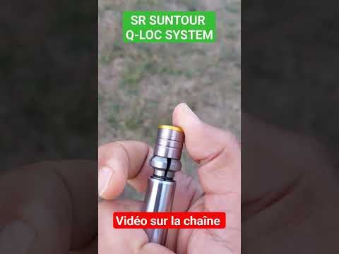 SR SUNTOUR Q-LOC SYSTEM .  AXE DE ROUE