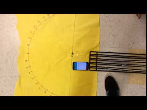 Marble momentum collision at an angle