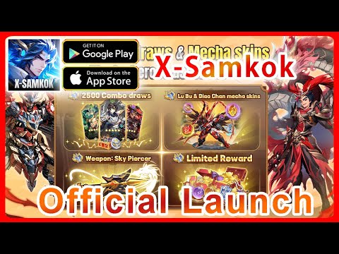 X-Samkok Gameplay - Idle RPG for Android iOS (Official Launch) - YouTube