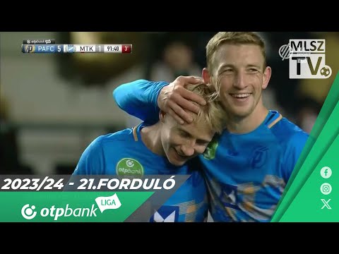 Mikael Soisalo gólja a Puskás Akadémia - MTK Budapest mérkőzésen