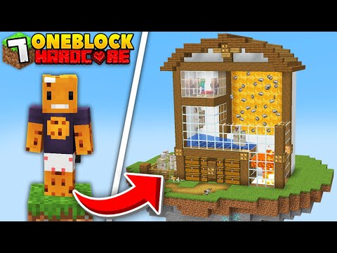 Become a Minecraft Iron God in 1 Block!
