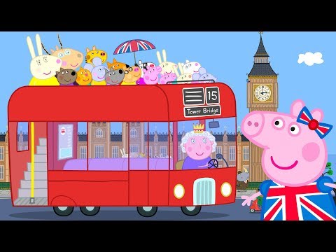 Capa de Peppa Pig Português Brasil 🎵🚌 AS RODAS DO ÔNIBUS 🚌🎵Músicas Infantis | Desenhos Animados