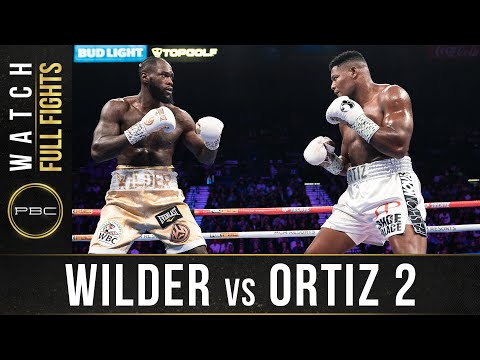 Wilder vs Ortiz 2 FULL FIGHT: November 23, 2019