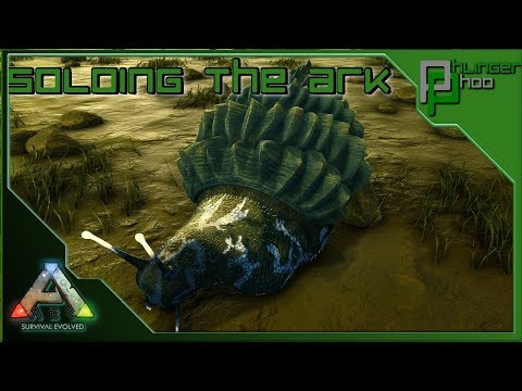 Soloing the Ark S4E158 - UTILITY DINO TAMING - SNAILS - OVIS - DUNG BEETLES