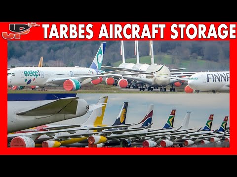What 2020 did to Aviation! A visit to Tarbes Aircraft Storage Facility