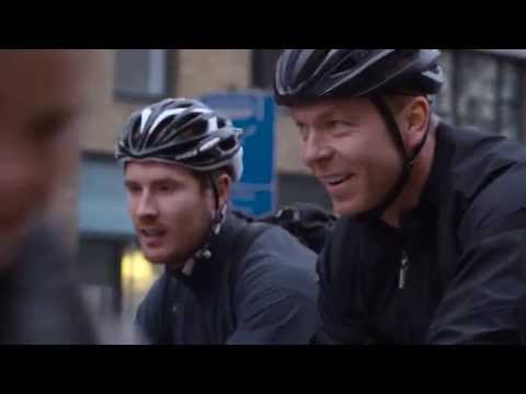 Sir Chris Hoy pranks London commuters