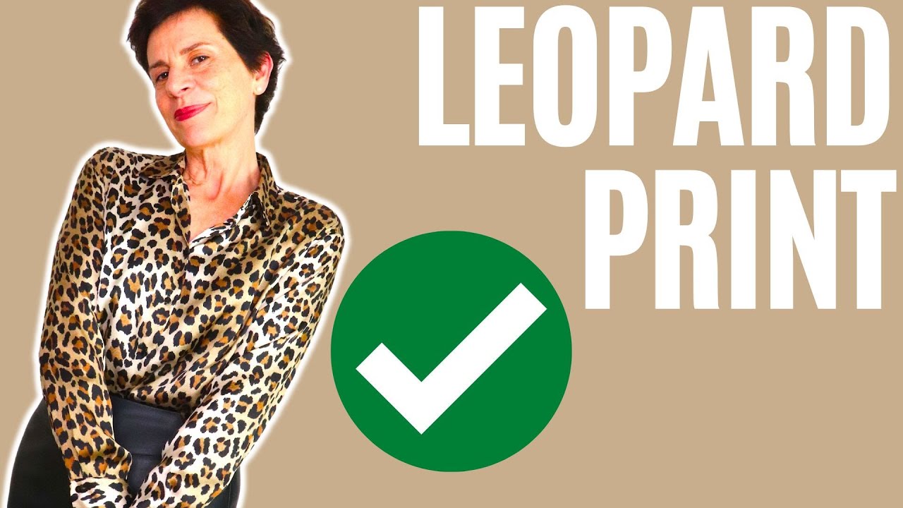 HOW TO STYLE A LEOPARD PRINT BLOUSE FOR WOMEN OVER 50