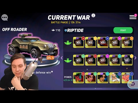 War Attack #93 - McDuck vs Riptide [Cleanup] (Helvetes Engler) - Disney Heroes: Battle Mode