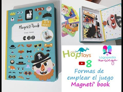 Cartel del vídeo de YouTube para Magneti-book