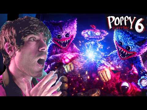 بوبي بلاي تايم 6 😱 هاقي واقي وكيسي رجعوا من الموت 😱 Poppy Playtime Chapter 6