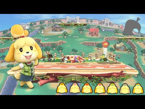 Smash Ultimate - Victory poses (all skins) - 68: Isabelle