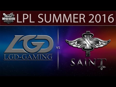 [LoL Highlights] LGD vs SAT Game 2 | LPL Summer 2016 (25.06.2016) - LGD Gaming vs Saint Gaming