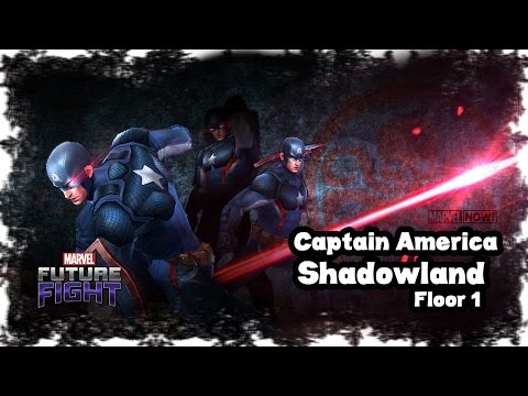 Marvel Future Fight - Captain America Hail Hydra? | Shadowland Floor 1