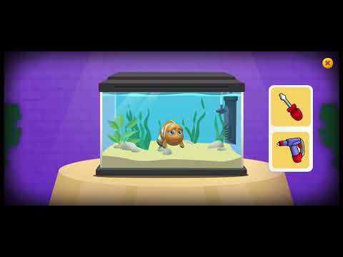 Fishdom gameplay level 1075 minigame ads