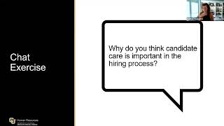 Candidate Care Best Practices- Human Resources
