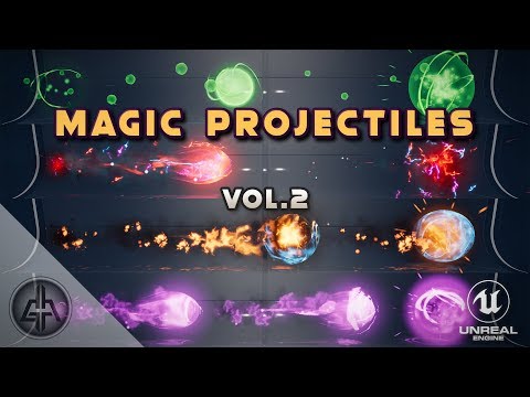 Magic Projectiles Vol. 2 - Unreal Engine