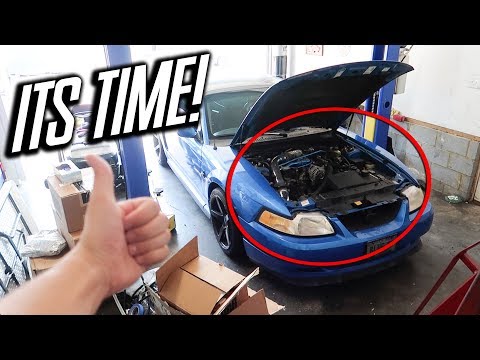 VORTECH SUPERCHARGER INSTALL HAS STARTED! (UPDATE!)