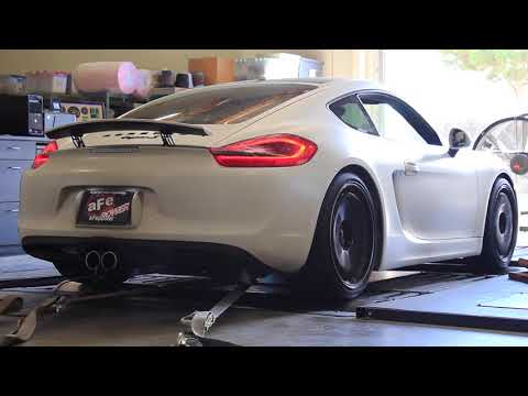 aFe POWER Porsche Cayman / Boxter 981 (Including S) Exhaust Sound Clip