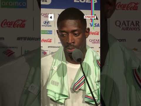 ​🤣 Le plus important, c’est de rester… #football #dembele #coupedumonde