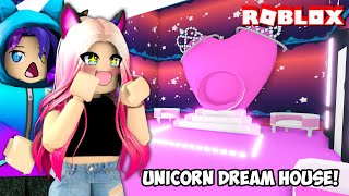 Neon Unicorn Dream House Build Challenge! Part 5 (Roblox)