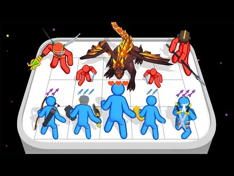 STICKMAN EPIC DICE BATTLE - Stickman Fight: Merge Master