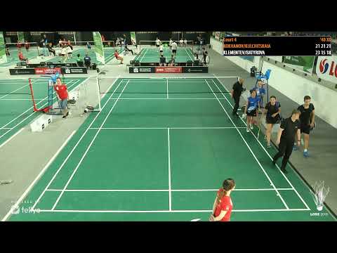 Court 4 - European Universities Badminton Championship Łódź 2019 - Individual Event