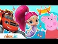 Row Your Boat Remix W PAW Patrol Abby Hatcher Blaze More Sing Along Nick Jr