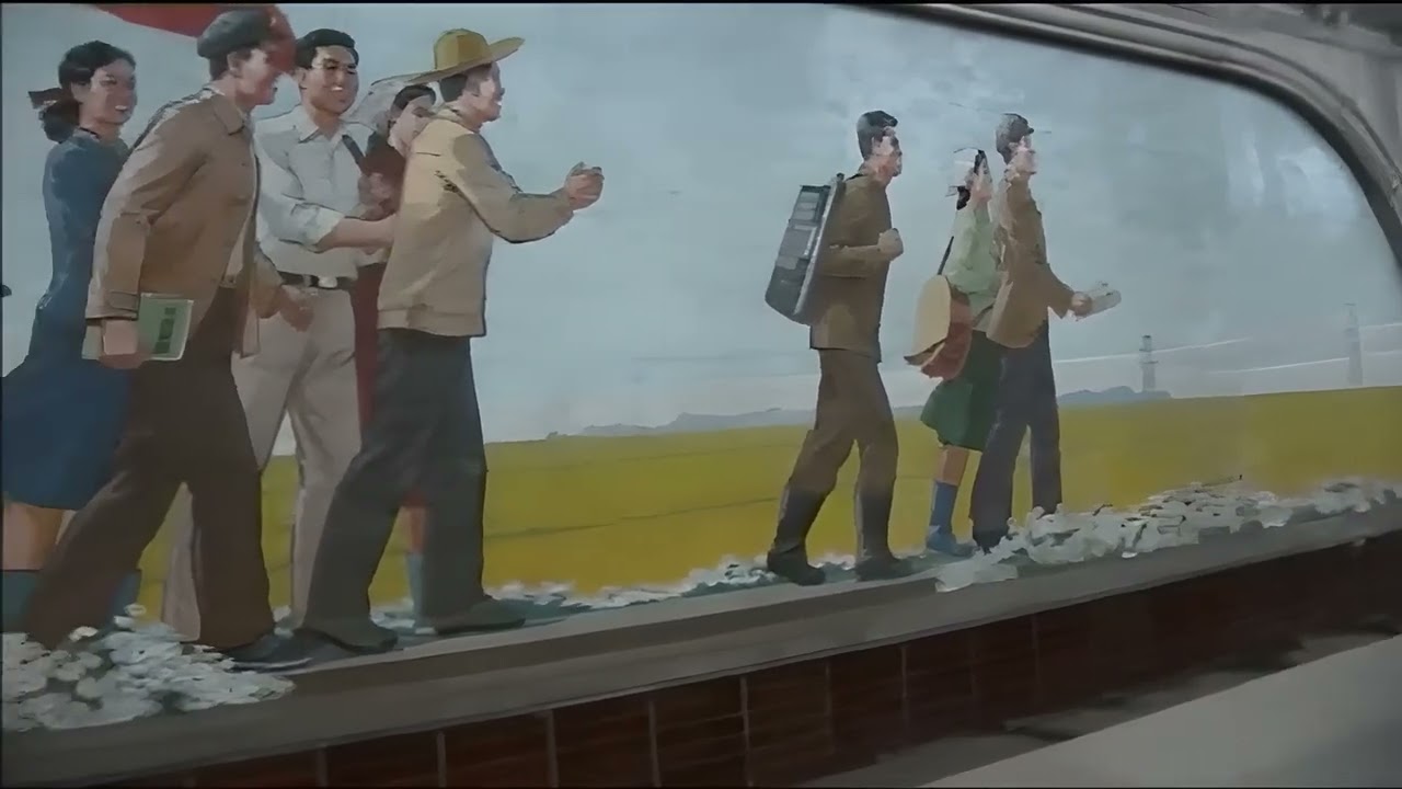 DPRK / Pyongyang Metro (Enhanced 4K)