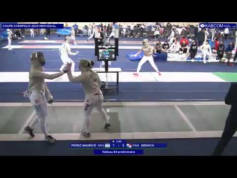 Athens World Cup SWS 2020 - P64 - Perez Maurice ARG v Grench PAN