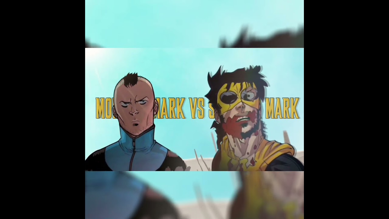 Mohawk vs sinister mark #animation #edit #imagecomics #invincible