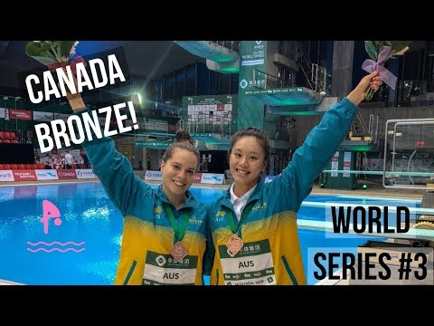 ANOTHER BRONZE!? - Canada Diving World Series - Anabelle Smith